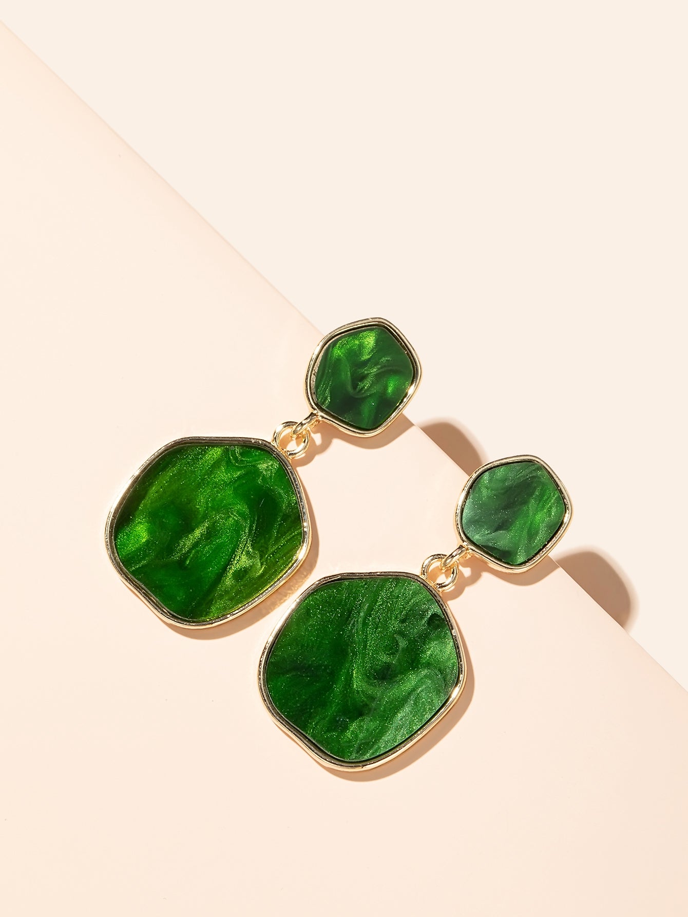 Emerald Drop Earrings