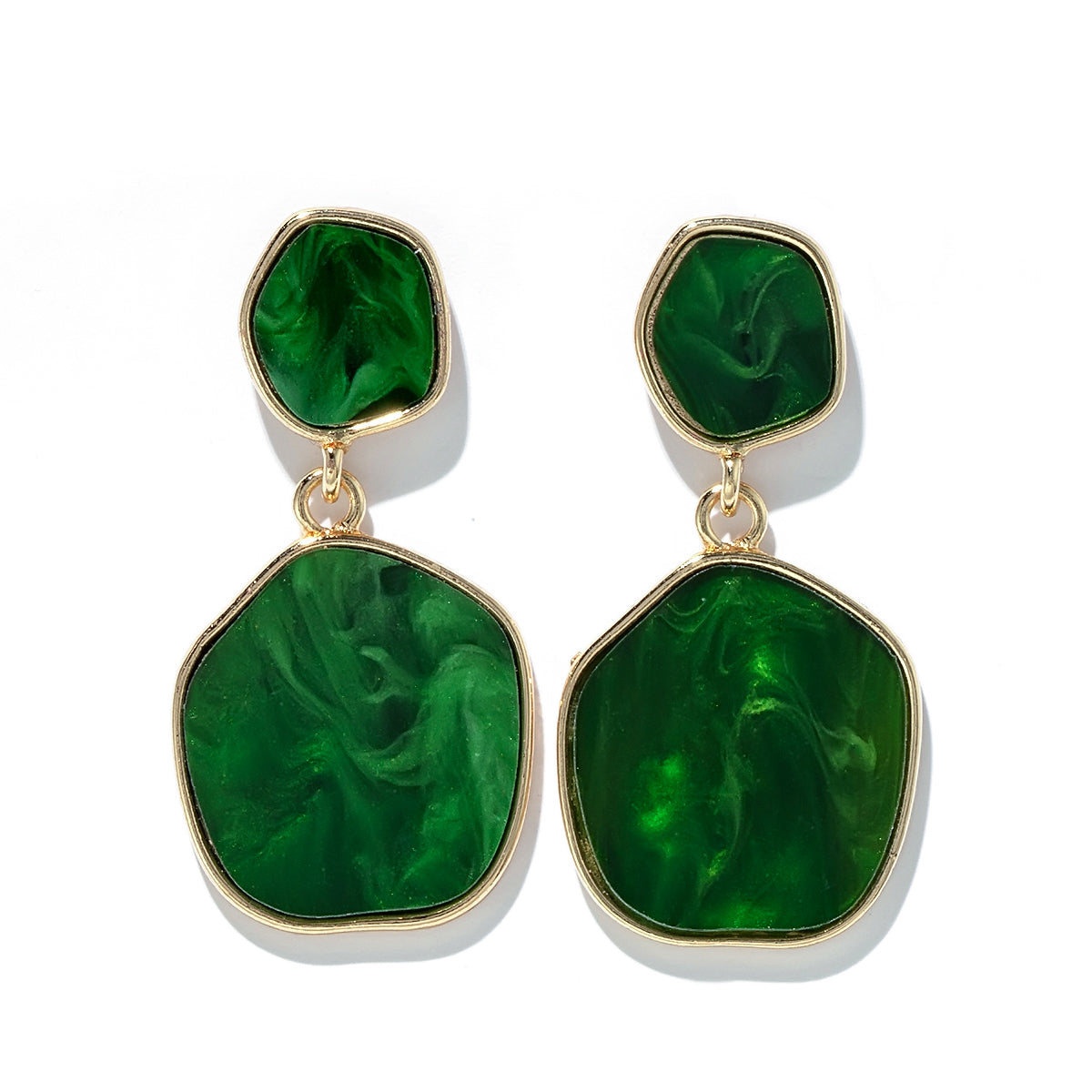 Emerald Green Earrings