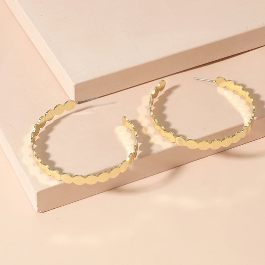 Gold Hoop Earrings