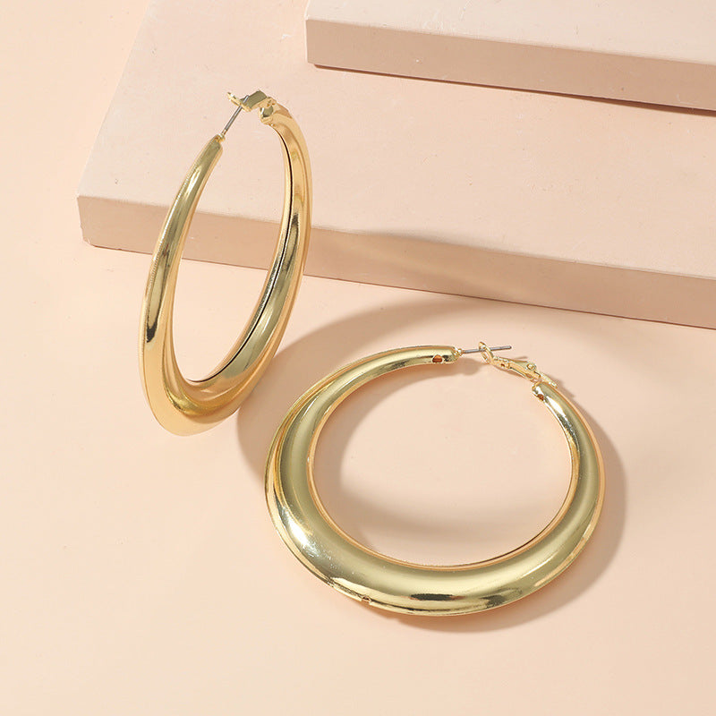 Classic Gold Hoops