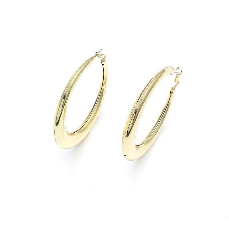 Gold Hoop Earrings 