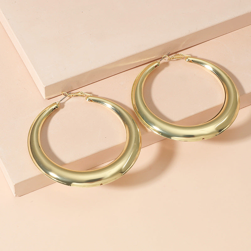 Classic Gold Hoops