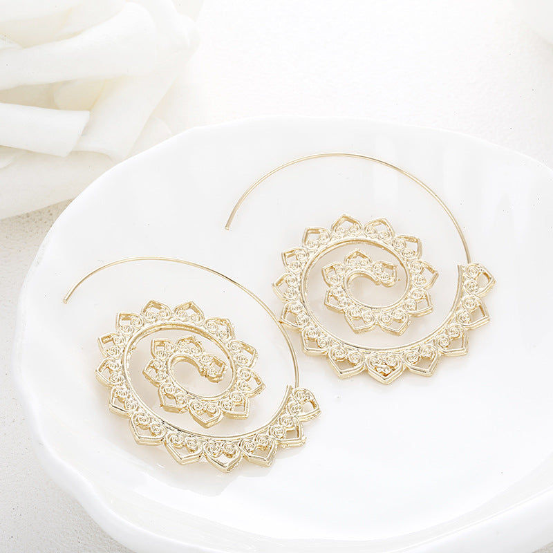 Medallion Earrings