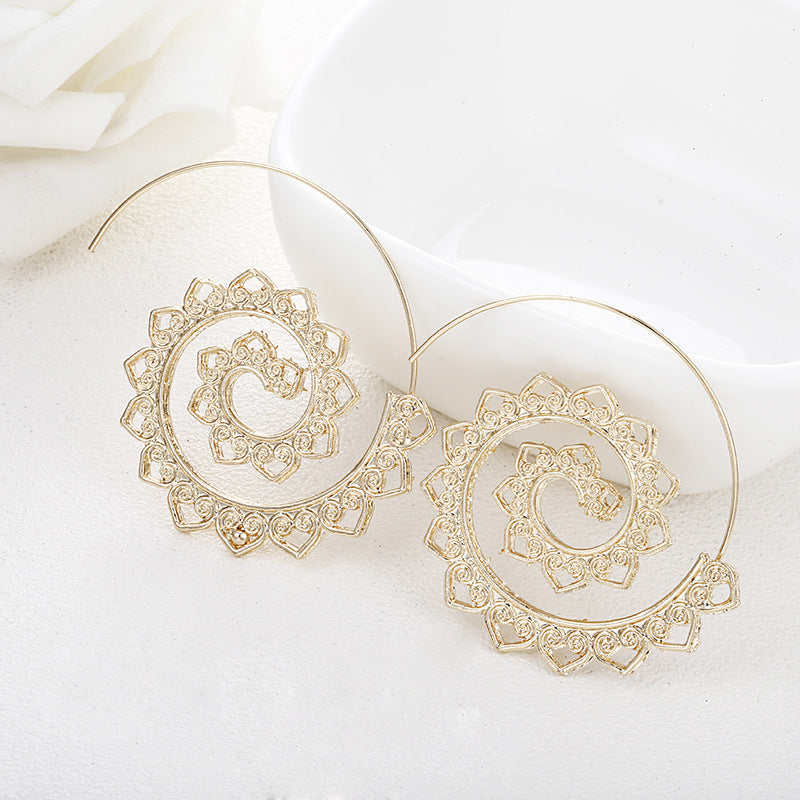 Medallion Earrings