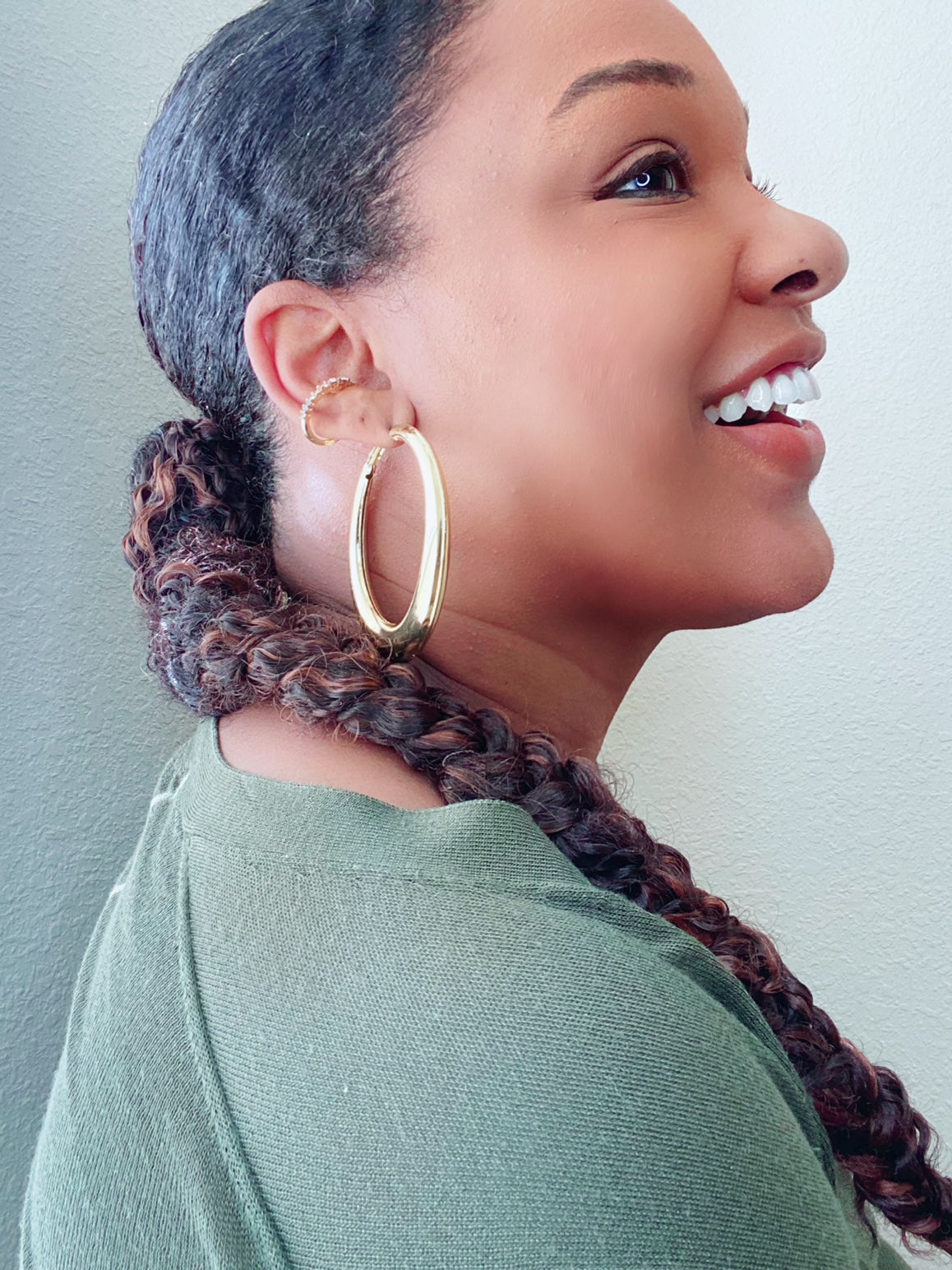 Classic Gold Hoops