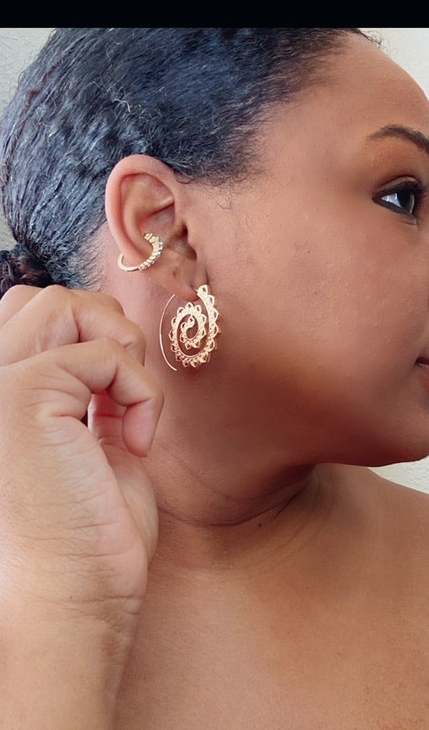 Medallion Earrings