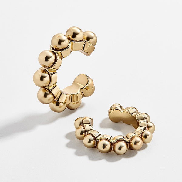 Goldbug Stayin' Alive Clip On Earrings