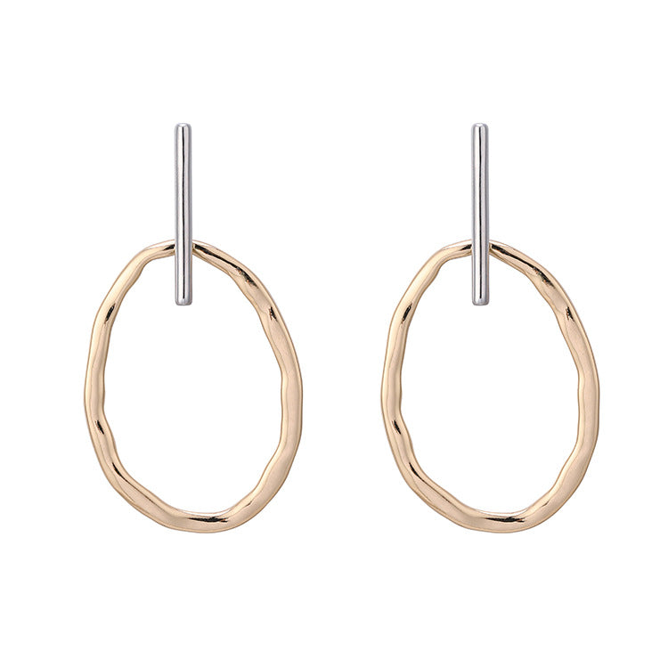 Gold and Silver Earrings